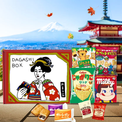 JAPANESE SNACK "DAGASHI" BOX 50piece