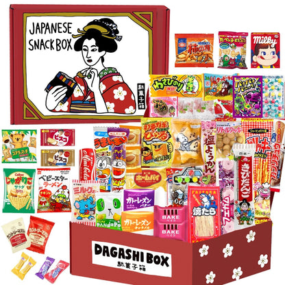 JAPANESE SNACK "DAGASHI" BOX 50piece